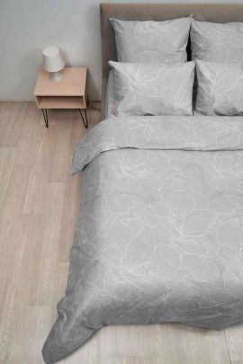 КПБ поплин премиум - Вернисаж Светло-серый