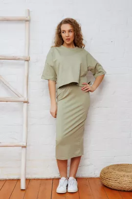 Костюм женский с юбкой 725437