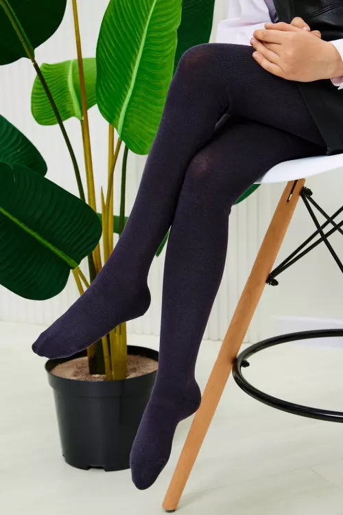 Колготки детские Классик графит последний размер