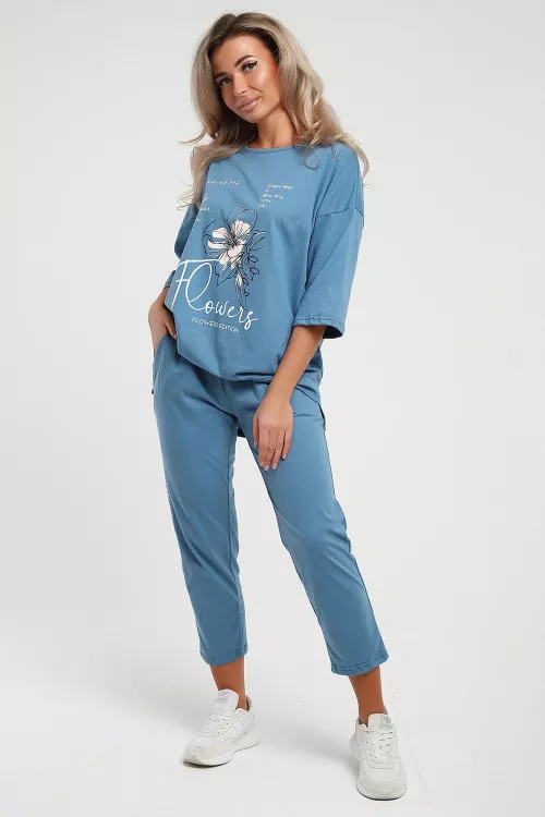 Костюм женский с брюками 952131