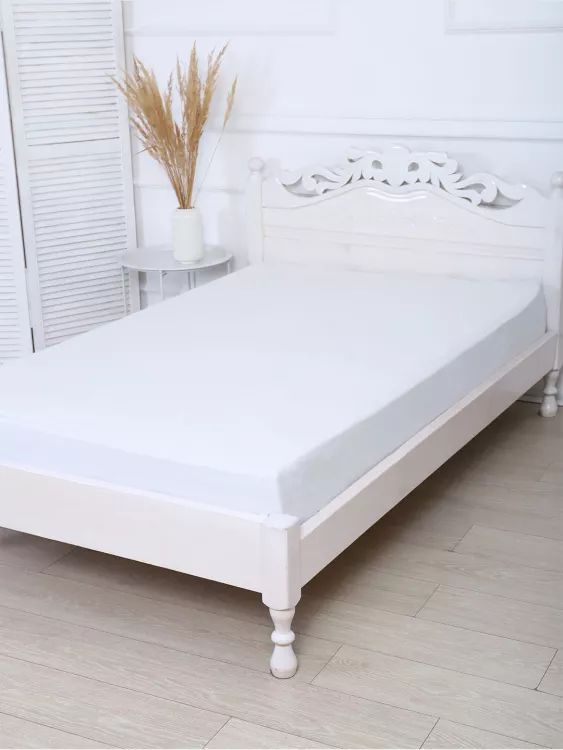 Простыня Бязь 1,5 сп (белая)*