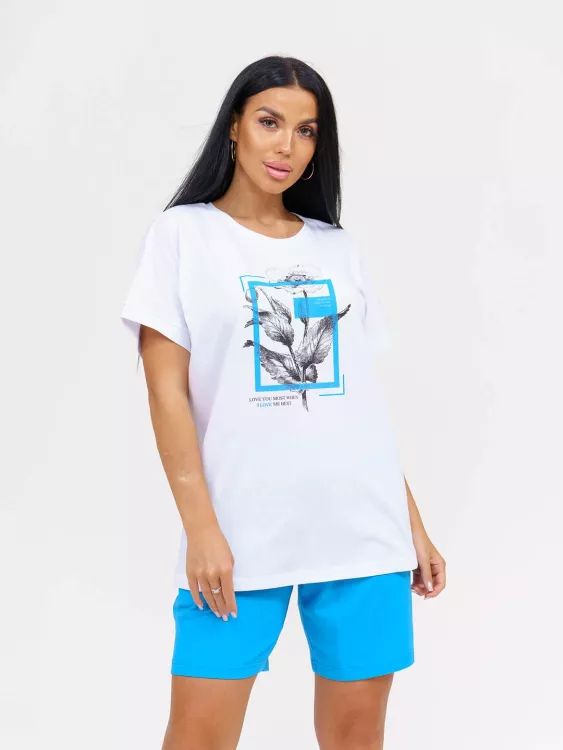 Костюм с шортами женский 652069